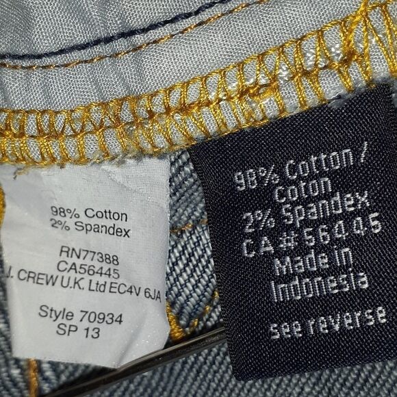 J.‎ Crew Stretch Toothpick Skinny Jeans 28 - Picture 5 of 6